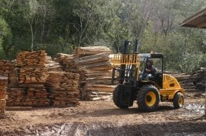 transporte de madeira